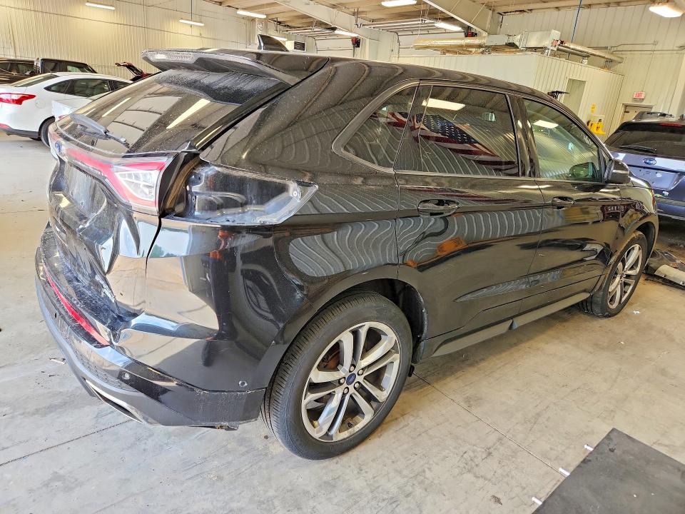 2015 Ford Edge VIN 2FMTK4AP2FBB05734 COPART salvage auction — REAR END, Mn - Cert Of Title-Prior Salvage, sold $3,200 on 2026-07-02 (photo 3)