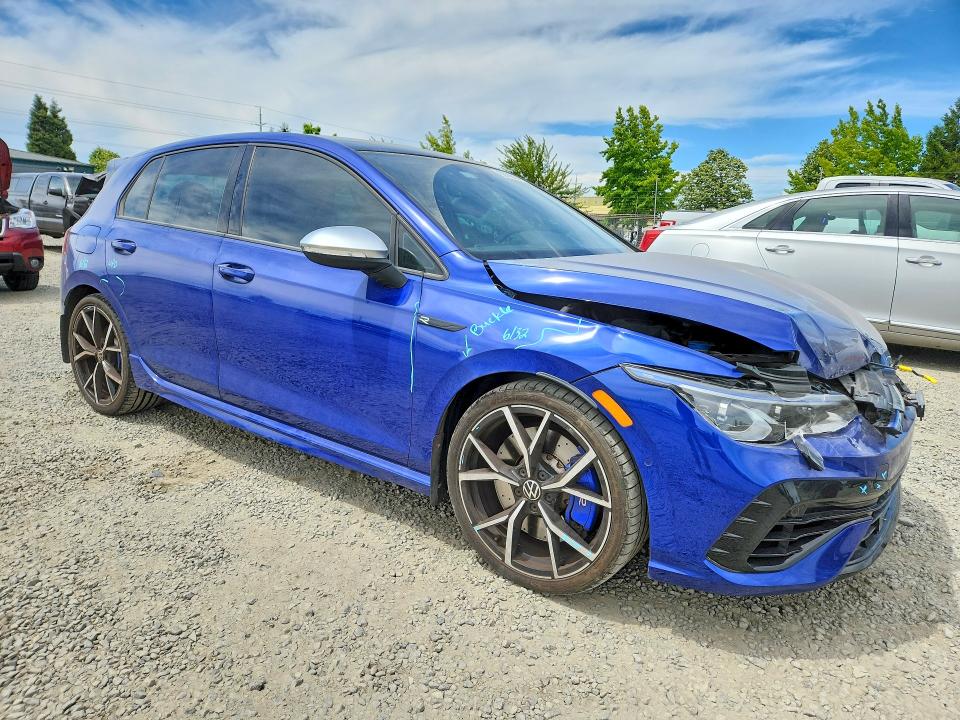 2024 Volkswagen VIN WVWEB7CD8RW149807 COPART salvage auction — FRONT END, Or - Salvage Title Certificate, sold $18,400 on 2026-08-04 (photo 4)