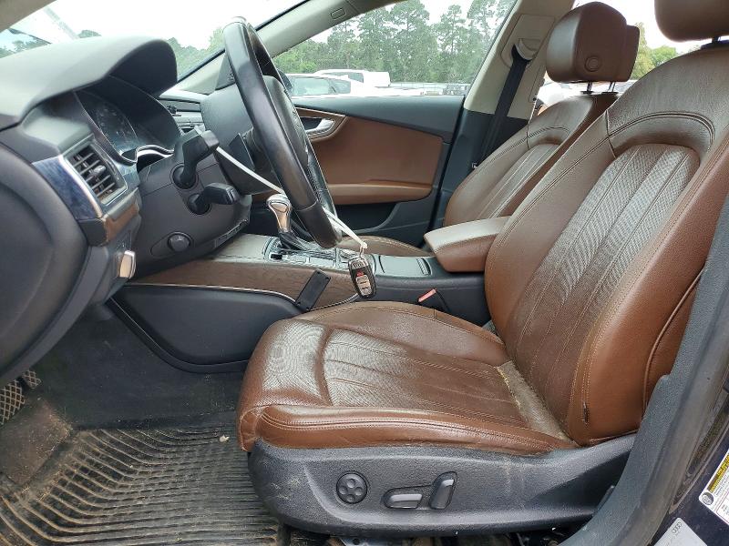 2014 Audi A7 VIN WAU2MAFC7EN041253 COPART salvage auction — SIDE, Tx - Salvage Vehicle Title, sold $40 on 2026-07-27 (photo 7)