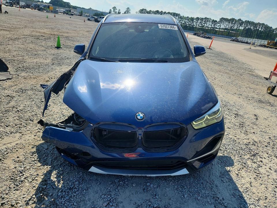 2021 BMW X1 VIN WBXJG7C03M5T44129 COPART salvage auction — FRONT END, Nc - Salvage Certificate Of Title, sold $2,500 on 2026-07-27 (photo 5)