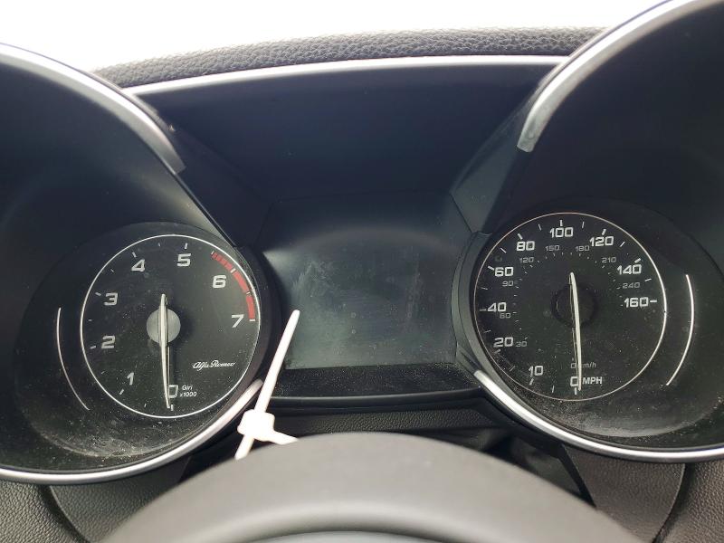 2019 Alfa romeo VIN ZARFAMAN1K7600891 COPART salvage auction — FRONT END, Tx - Certificate Of Title, sold $1,550 on 2026-07-23 (photo 9)