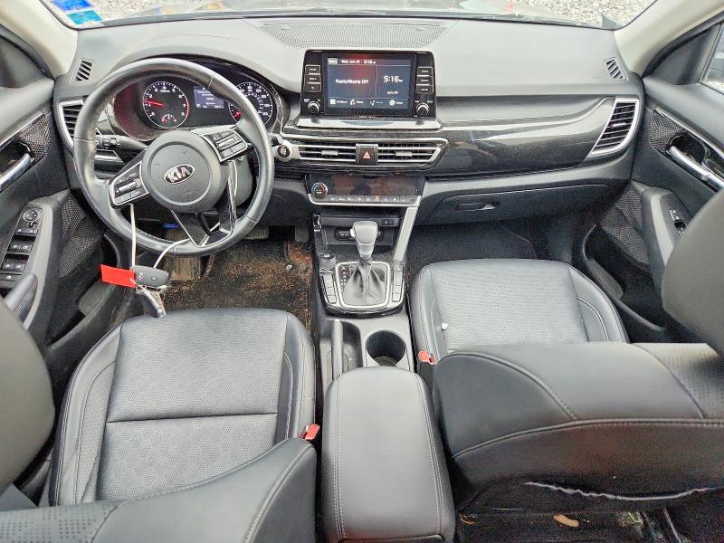 2021 Kia Seltos VIN KNDERCAA5M7183820 COPART salvage auction — FRONT END, Wi - Cert Of Title-Salvage Vehicle, sold $4,850 on 2026-07-20 (photo 8)
