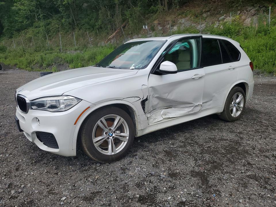 2018 BMW X5 VIN 5UXKR0C57J0Y03751 COPART salvage auction — SIDE, Ny - Mv-907A Salvage Certificate, sold $2,150 on 2026-07-28 (photo 1)