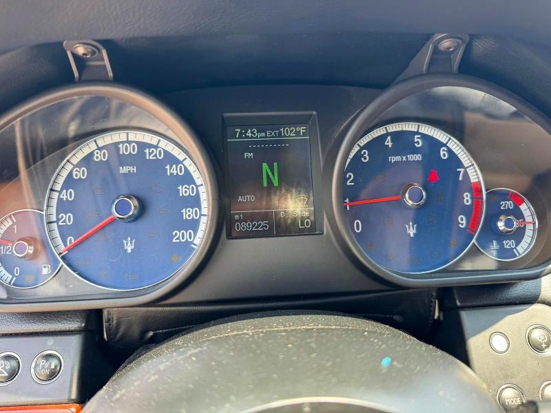 2006 Maserati Quattroporte VIN ZAMCE39A360022008 COPART salvage auction — FRONT END, Tx - Certificate Of Title (P), sold $1,950 on 2026-07-30 (photo 8)