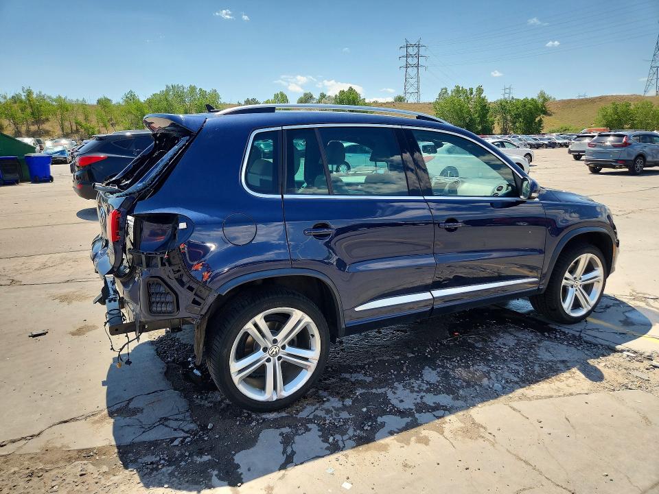 2016 Volkswagen Tiguan VIN WVGBV7AX5GW606931 COPART salvage auction — REAR END, Co - Public - Salvage Title, sold $2,650 on 2026-08-03 (photo 3)