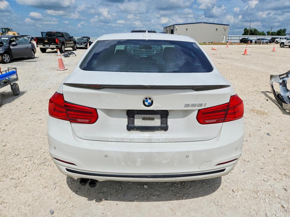 2016 BMW 3er VIN WBA8E9G59GNU30615 COPART salvage auction — FRONT END, Tx - Salvage Vehicle Title, sold $70 on 2026-07-30 (photo 6)