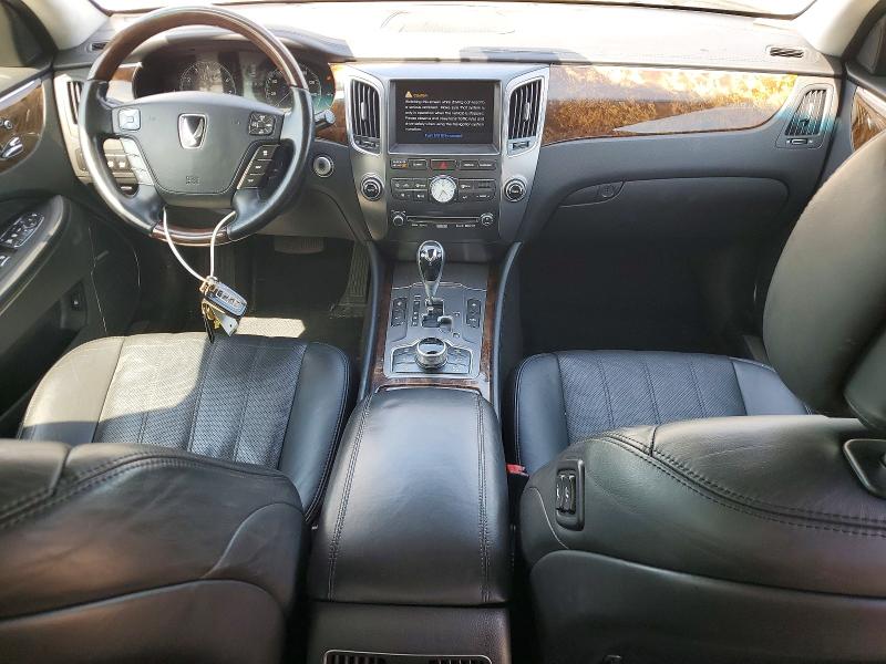2011 Hyundai Equus VIN KMHGH4JF6BU034727 COPART salvage auction — REAR END, Ny - Mv-907A Salvage Certificate, sold $425 on 2026-07-06 (photo 8)