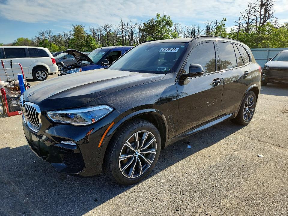 2020 BMW X5 VIN 5UXCR6C01L9B20005 COPART salvage auction — WATER/FLOOD, Ny - Mv907A-Flood Salvage, sold $22,900 on 2026-07-15 (photo 1)