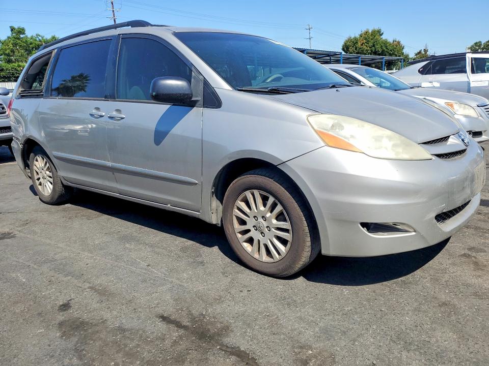 2008 Toyota Sienna VIN 5TDZK23C48S217336 COPART salvage auction — REAR END, Ca - Salvage Certificate, sold $525 on 2026-07-09 (photo 4)