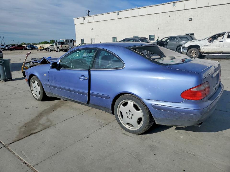 1999 Mercedes-benz Clk-klasse VIN WDBLJ65G2XF085593 COPART salvage auction — FRONT END, Ut - Salvage Certificate, sold $150 on 2026-07-20 (photo 2)