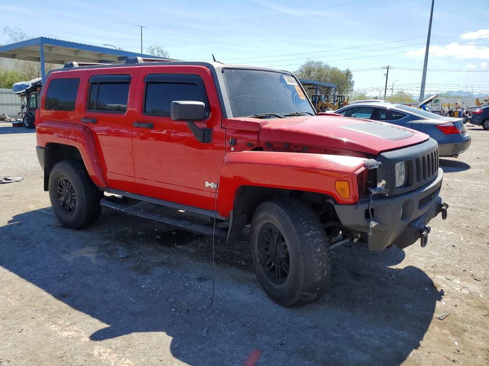 2009 Hummer H3 VIN 5GTEN13E398103408 COPART salvage auction — FRONT END, NV - SALVAGE TITLE, sold $1,100 on 2026-07-28 (photo 4)