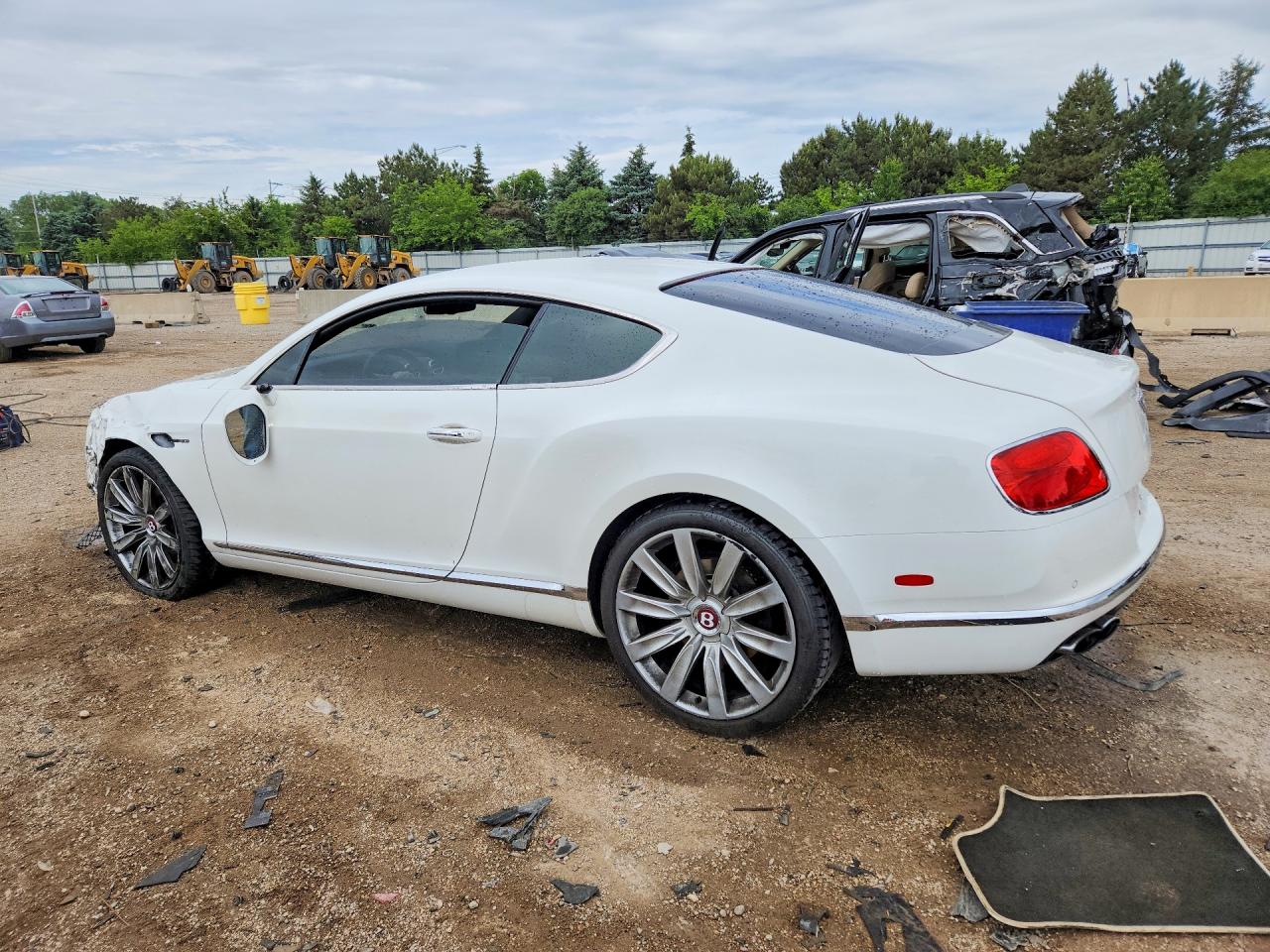 2017 Bentley Continental VIN SCBFT7ZA9HC059356 COPART salvage auction — Front End, IL - SALVAGE CERTIFICATE, sold $18,400 on 2026-08-18 (photo 2)
