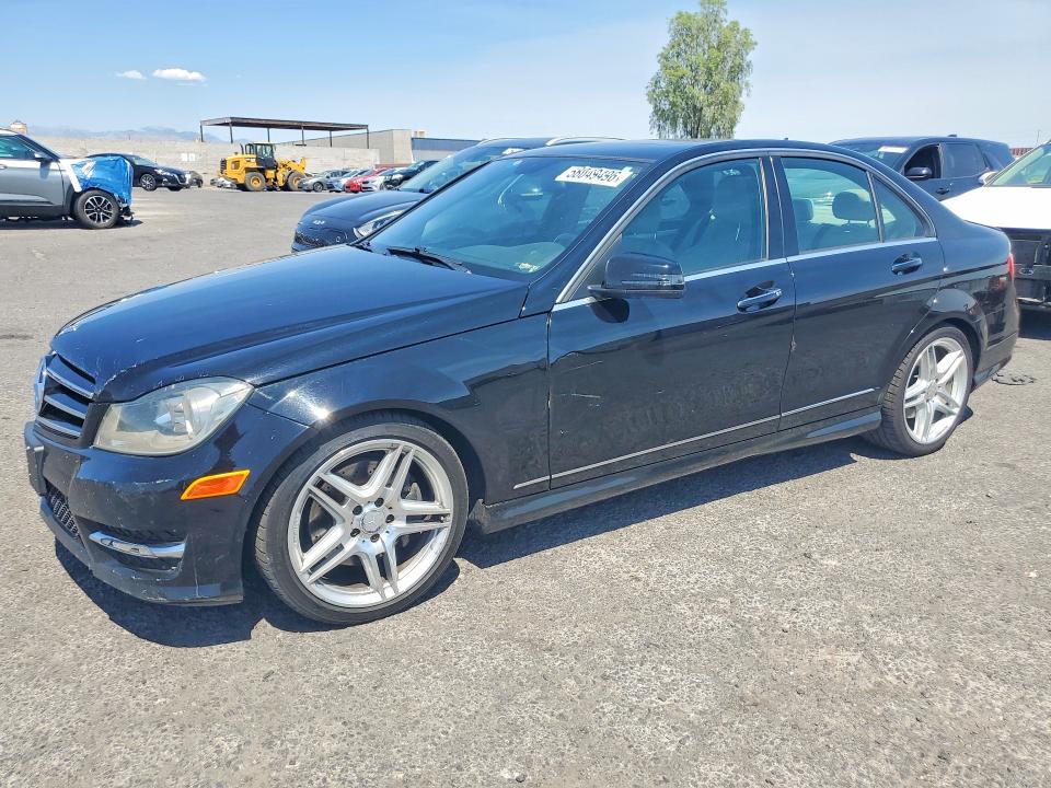 2014 Mercedes-benz VIN WDDGF8AB3EA920692 COPART salvage auction — FRONT END, Tx - Certificate Of Title, sold $1,600 on 2026-07-29 (photo 1)