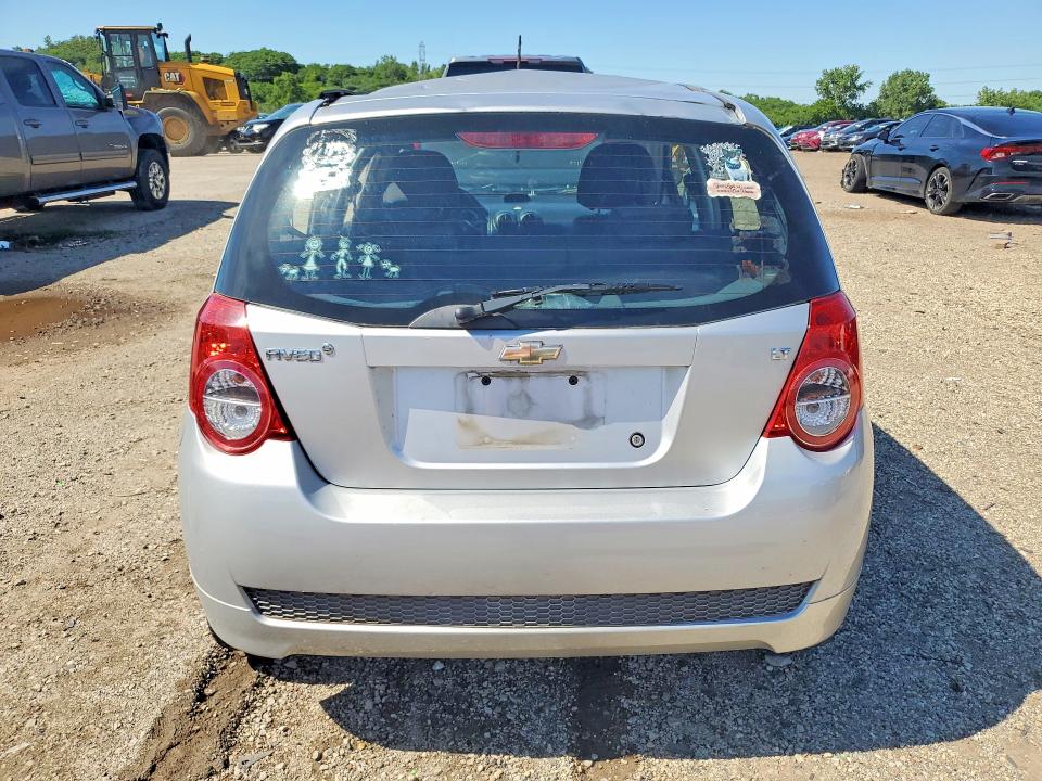 2011 Chevrolet Aveo VIN KL1TD6DE9BB203364 COPART salvage auction — ROOF, Il - Salvage Certificate, sold $650 on 2026-07-29 (photo 6)