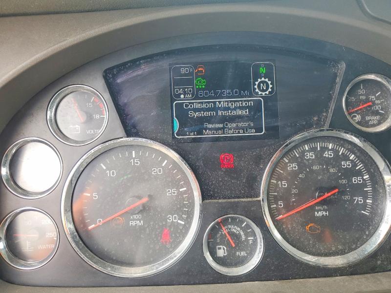 2019 Kenworth T680 VIN 1XKYDP9X0KJ239128 COPART salvage auction — ALL OVER, CA - CERTIFICATE OF TITLE, sold $3,200 on 2026-07-31 (photo 8)