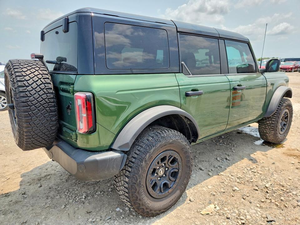 2024 Ford Bronco VIN 1FMEE2BP5RLB04083 COPART salvage auction — FRONT END, Tx - Salvage Vehicle Title, sold $20,000 on 2026-09-24 (photo 3)