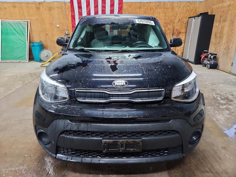 2017 Kia Soul VIN KNDJN2A23H7445742 COPART salvage auction — FRONT END, Mi - Certificate Of Title, sold $70 on 2026-07-29 (photo 5)