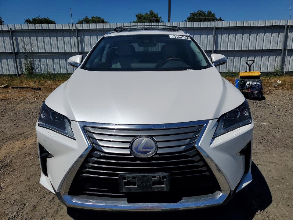 2018 Lexus Rx VIN JTJDGKCA5J2000625 COPART salvage auction — REAR END, Ca - Salvage Certificate, sold $1,500 on 2026-07-28 (photo 5)