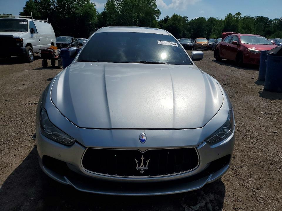 2015 Maserati Ghibli VIN ZAM57RTA9F1137270 COPART salvage auction — MINOR DENT/SCRATCHES, Pa - Certificate Of Salvage, sold $5,800 on 2026-07-15 (photo 5)