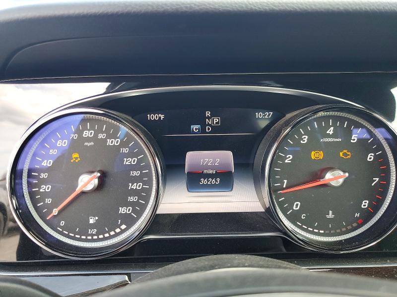2017 Mercedes-benz VIN WDDZF4JB9HA261362 COPART salvage auction — FRONT END, Tx - Salvage Vehicle Title, sold $10,200 on 2026-07-09 (photo 9)