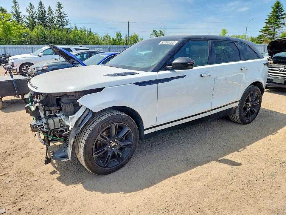 2020 Land rover Range rover velar VIN SALYK2FX8LA242698 COPART salvage auction — FRONT END, On - Permit No Brand - Unfit, sold $8,200 on 2026-07-07 (photo 1)