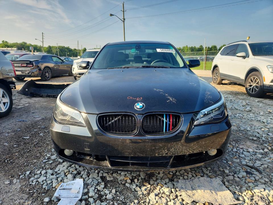 2004 BMW 5er VIN WBANA53564B846650 COPART salvage auction — REAR END, In - Cert Of Title-Salvage Title, sold $275 on 2026-07-17 (photo 5)