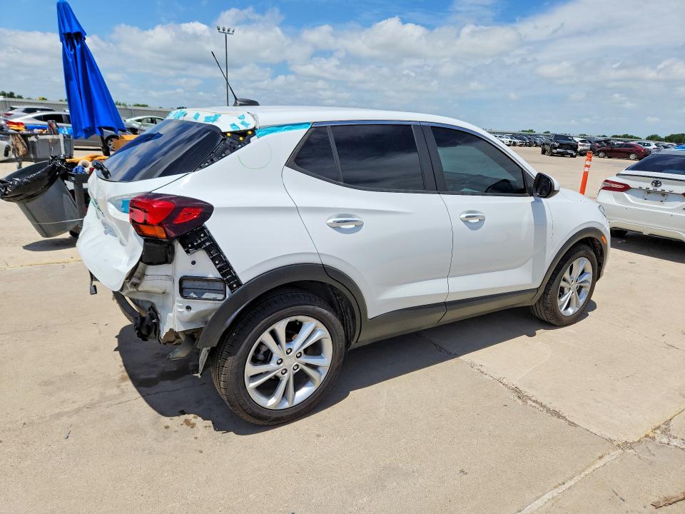 2021 Buick Encore VIN KL4MMBS21MB063435 COPART salvage auction — REAR END, Tx - Salvage Vehicle Title, sold $4,000 on 2026-07-16 (photo 3)