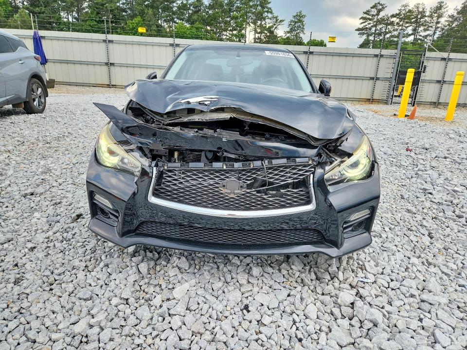 2015 Infiniti VIN JN1BV7AP9FM340427 COPART salvage auction — FRONT END, Ga - Cert Of Title-Salvage, sold $2,300 on 2026-07-09 (photo 5)