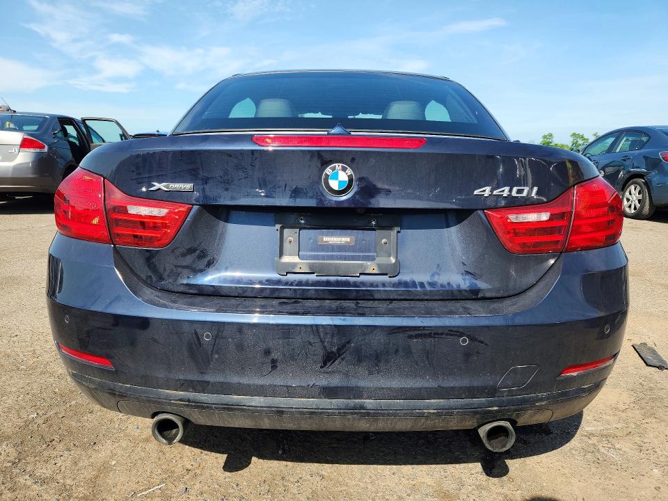 2017 BMW 4er VIN WBA4U1C54H5A15800 COPART salvage auction — FRONT END, Pa - Certificate Of Salvage, sold $11,800 on 2026-07-14 (photo 6)