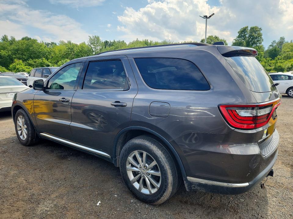 2018 Dodge Durango VIN 1C4RDHAG3JC384880 COPART salvage auction — MINOR DENT/SCRATCHES, Wv - Certificate Of Title, sold $5,500 on 2026-07-10 (photo 2)