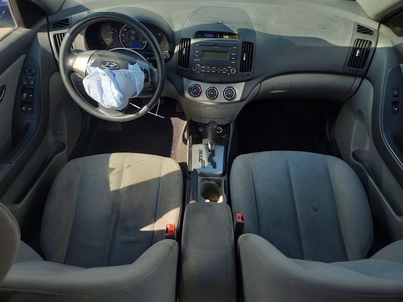 2010 Hyundai Elantra VIN KMHDU4AD6AU087889 COPART salvage auction — FRONT END, CO - SALVAGE TITLE, sold $275 on 2026-07-13 (photo 8)
