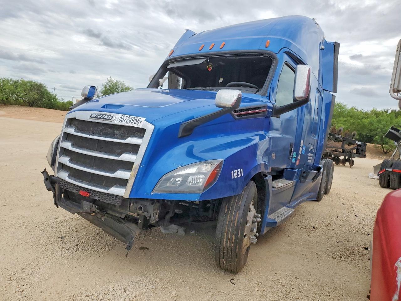 2020 Freightliner Cascadia 126 VIN 3AKJHHDR3LSLR1231 COPART salvage auction — Rollover, TX - SALVAGE VEHICLE TITLE, sold $6,400 on 2026-07-09 (photo 2)