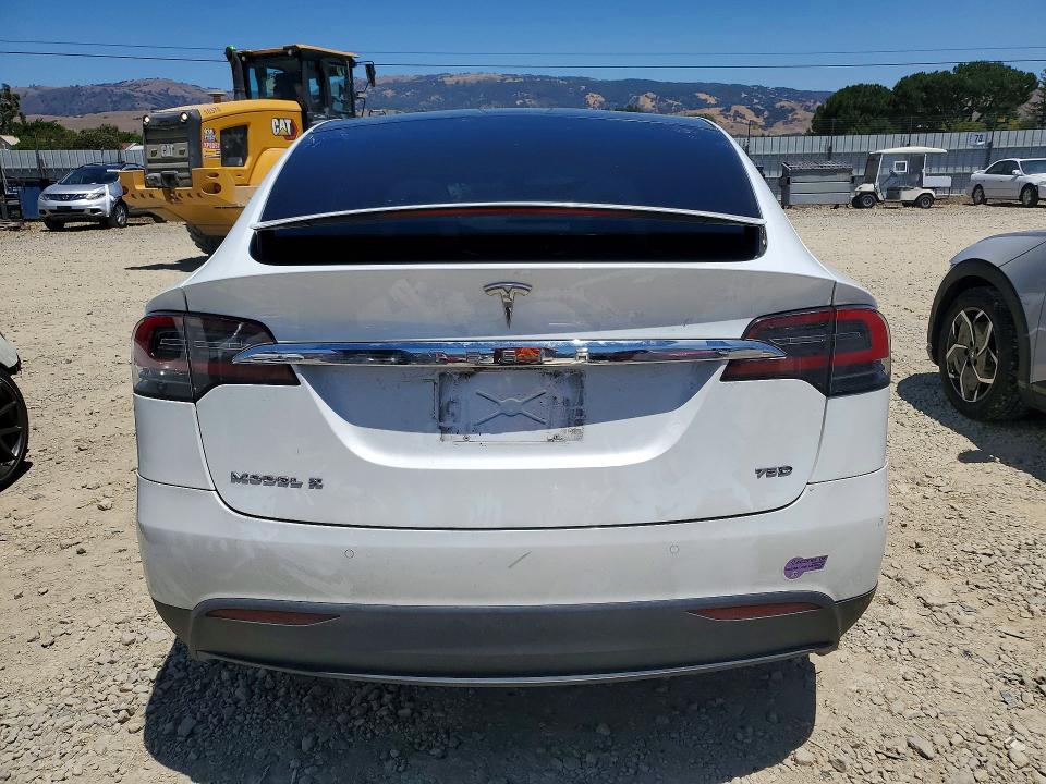 2018 Tesla Model x VIN 5YJXCBE28JF101270 COPART salvage auction — SIDE, Ca - Salvage Certificate, sold $3,250 on 2026-07-02 (photo 6)