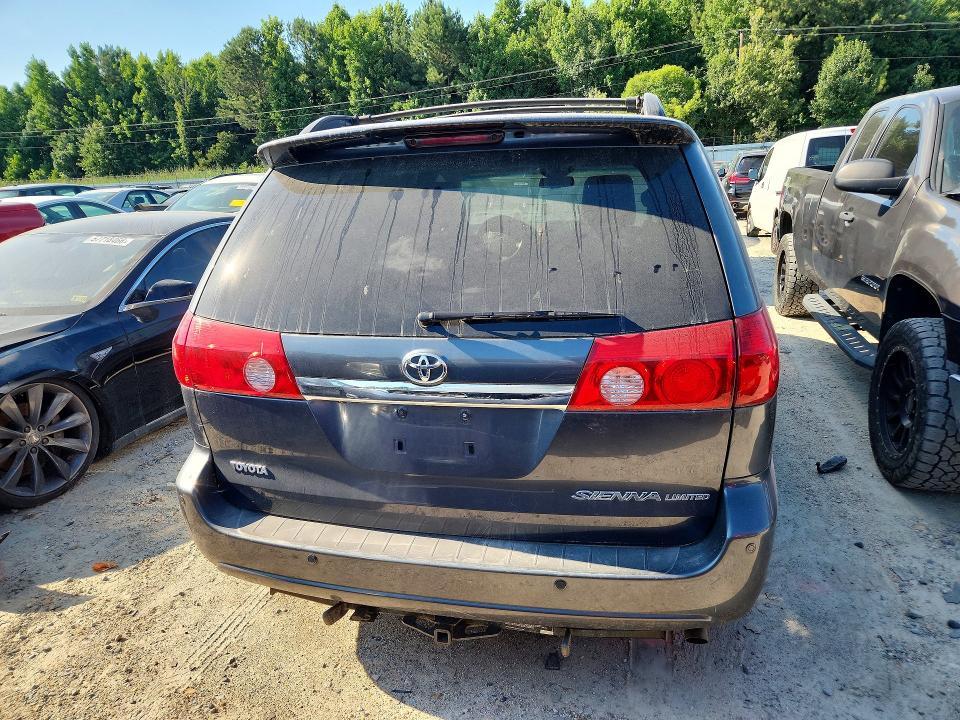 2010 Toyota Sienna VIN 5TDYK4CC1AS331002 COPART salvage auction — MECHANICAL, Nc - Certificate Of Title, sold $450 on 2026-07-07 (photo 6)