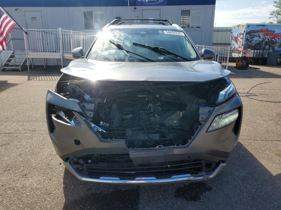 2021 Nissan Rogue VIN JN8AT3DD5MW303499 COPART salvage auction — FRONT END, Mn - Cert Of Title-Salvage, sold $525 on 2026-07-30 (photo 5)