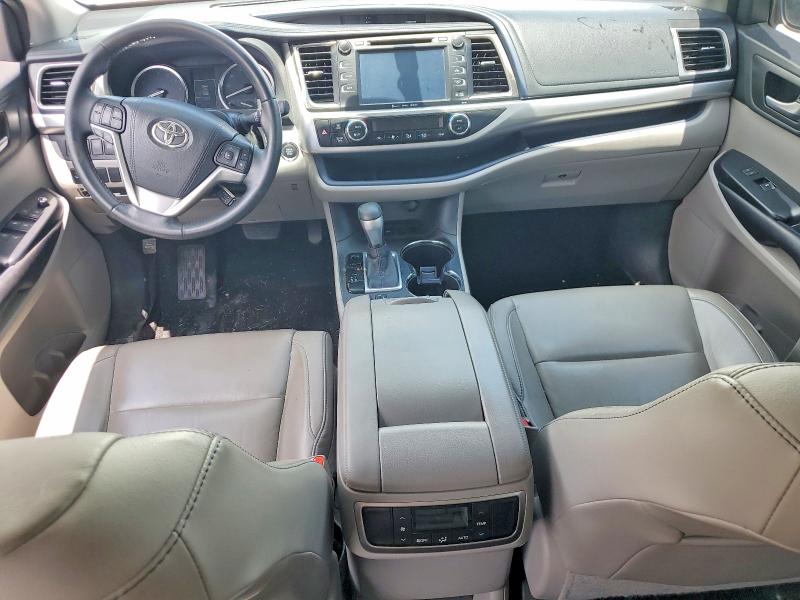 2016 Toyota Highlander VIN 5TDKKRFH8GS180064 COPART salvage auction — FRONT END, Ar - Cert Of Title-Salvage, sold $6,900 on 2026-07-27 (photo 8)