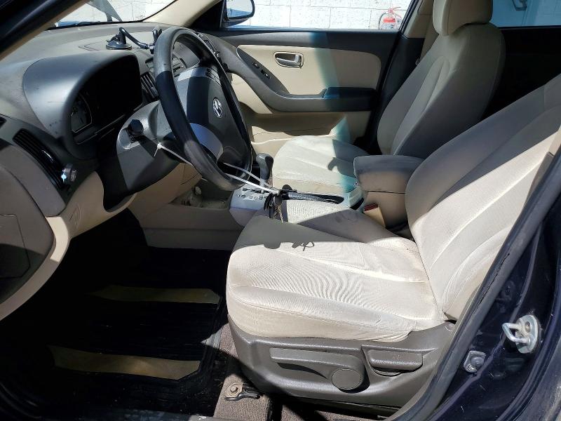 2008 Hyundai Elantra VIN KMHDU46D28U570203 COPART salvage auction — REAR END, UT - SALVAGE CERTIFICATE, sold $650 on 2026-07-20 (photo 7)