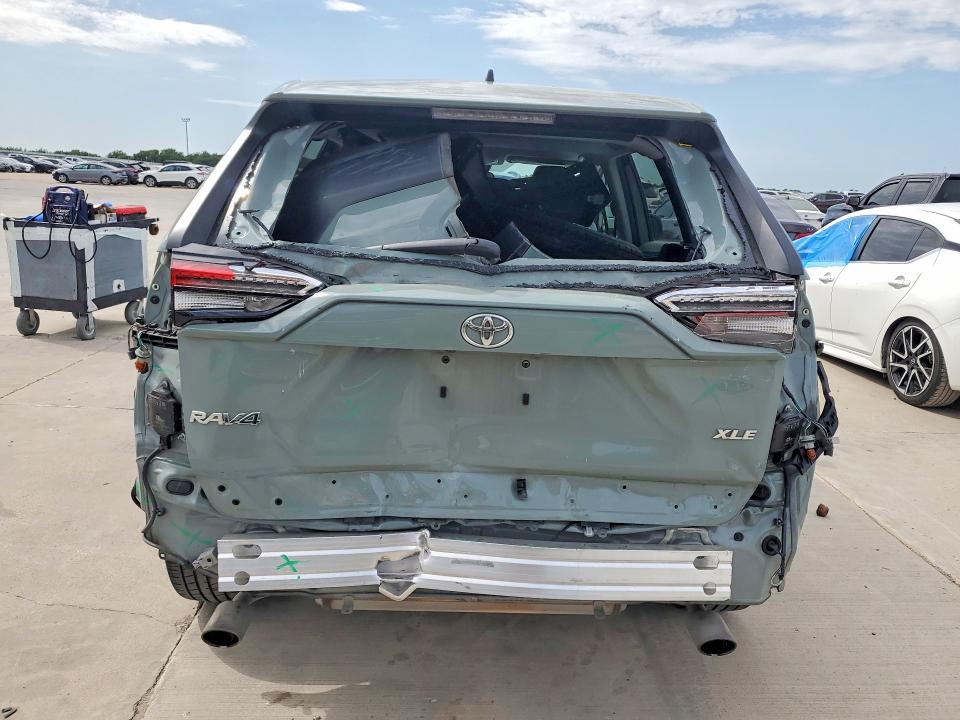 2020 Toyota VIN 2T3C1RFV3LW078693 COPART salvage auction — REAR END, Tx - Salvage Vehicle Title, sold $9,600 on 2026-07-02 (photo 6)