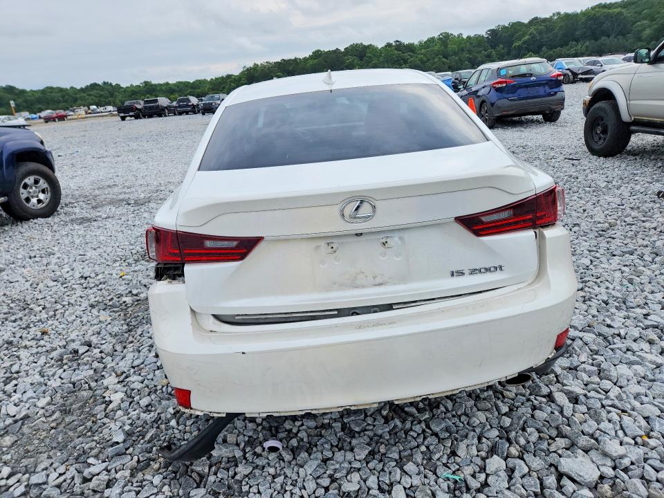 2016 Lexus Is VIN JTHBA1D29G5025935 COPART salvage auction — SIDE, Ga - Cert Of Title-Salvage, sold $3,150 on 2026-07-14 (photo 6)