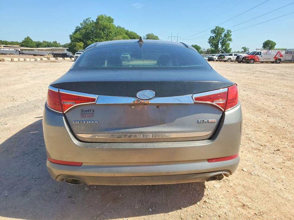 2013 Kia Optima VIN 5XXGN4A72DG162655 COPART salvage auction — FRONT END, Ok - Cert Of Title-Salvage, sold $125 on 2026-07-23 (photo 6)