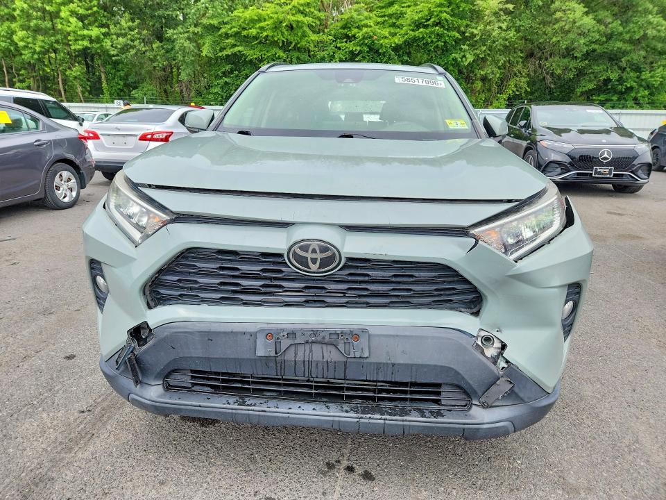 2019 Toyota Rav 4 VIN JTMA1RFV6KD014053 COPART salvage auction — REAR END, Nj - Cert Of Title-Salvage, sold $8,200 on 2026-07-28 (photo 5)