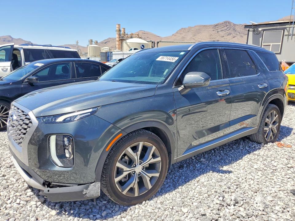 2022 Hyundai Palisade VIN KM8R4DHE8NU456388 COPART salvage auction — UNDERCARRIAGE, NV - SALVAGE TITLE, sold $6,500 on 2026-07-27 (photo 1)