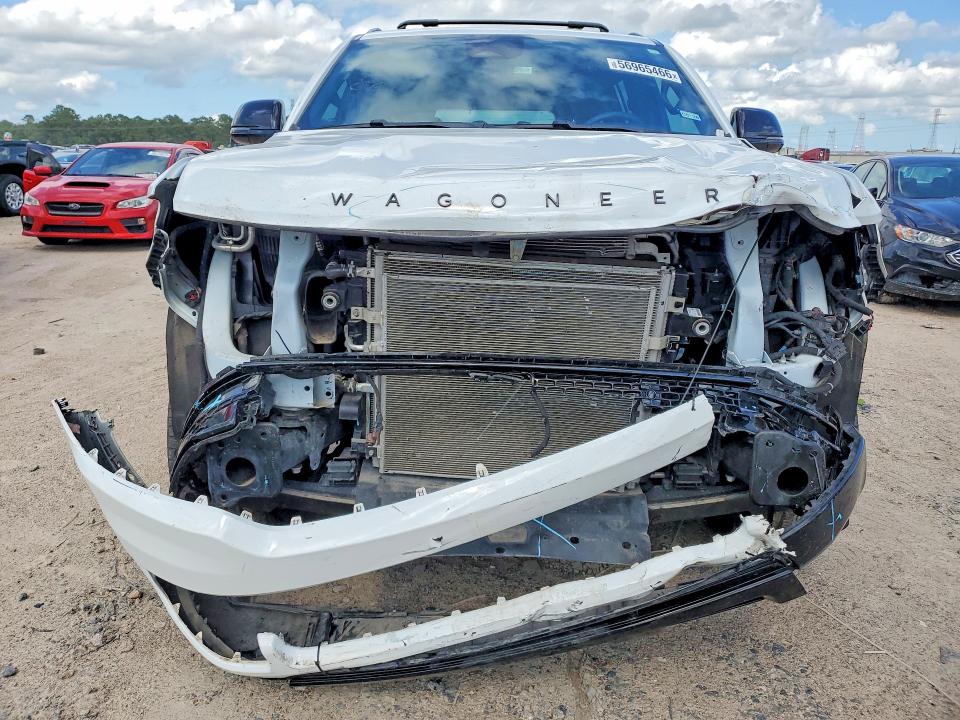 2023 Jeep Grand wagoneer VIN 1C4SJVBP6PS559502 COPART salvage auction — FRONT END, Tx - Salvage Vehicle Title, sold $15,400 on 2026-07-28 (photo 5)