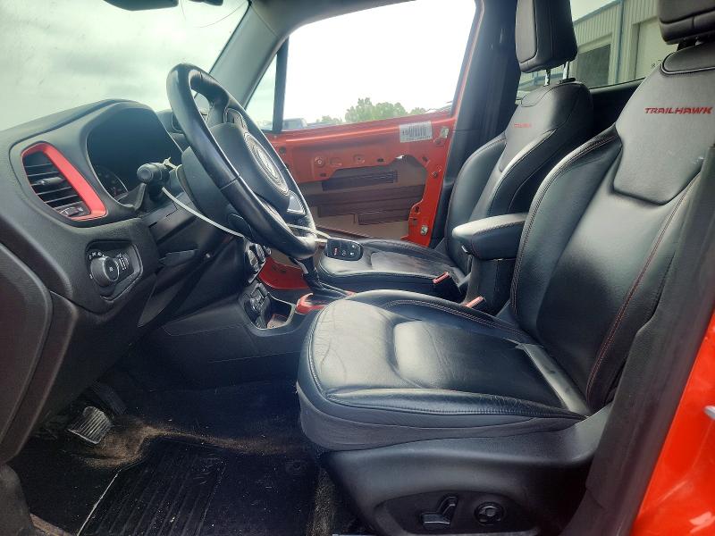 2017 Jeep Renegade VIN ZACCJBCB2HPF63902 COPART salvage auction — FRONT END, Mi - Certificate Of Title, sold $2,850 on 2026-07-16 (photo 7)