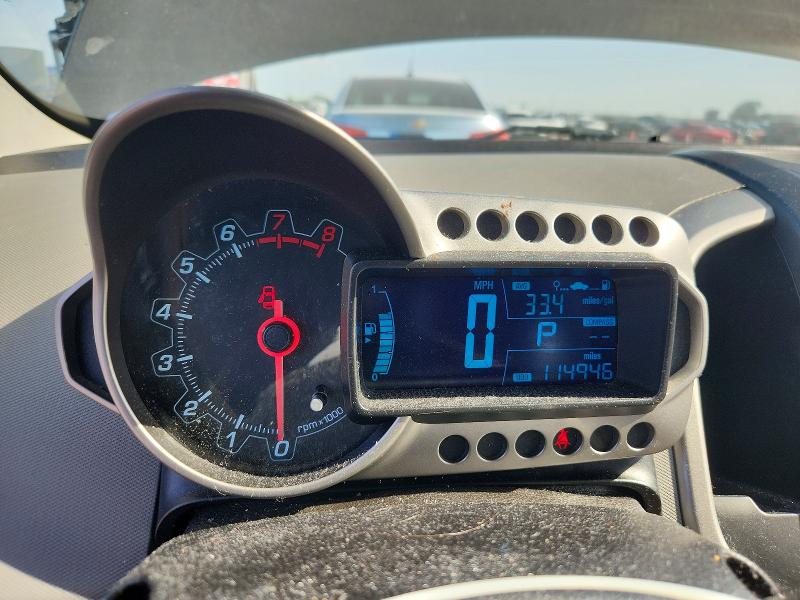 2016 Chevrolet SONIC VIN 1G1JC5SG7G4148810 COPART salvage auction — MECHANICAL, Tx - Certificate Of Title, sold $225 on 2026-07-02 (photo 9)