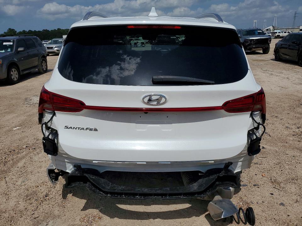 2022 Hyundai VIN 5NMS24AJ6NH446629 COPART salvage auction — REAR END, Tx - Salvage Vehicle Title, sold $6,800 on 2026-07-02 (photo 6)