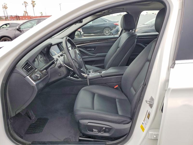 2015 BMW 5er VIN WBA5A5C5XFD521457 COPART salvage auction — FRONT END, Ca - Salvage Certificate, sold $2,550 on 2026-07-02 (photo 7)