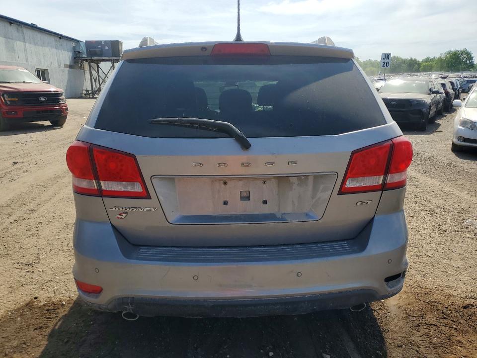 2018 Dodge Journey VIN 3C4PDDFG9JT301286 COPART salvage auction — FRONT END, Mi - Certificate Of Title, sold $700 on 2026-08-12 (photo 6)