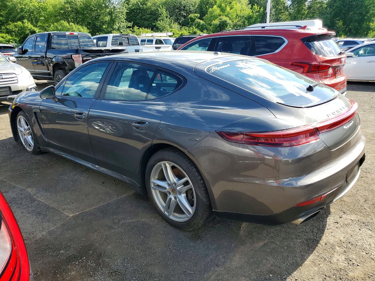 2015 Porsche Panamera VIN WP0AA2A76FL005185 COPART salvage auction — Front End, MA - CERTIFICATE OF TITLE, sold $5,900 on 2026-09-11 (photo 2)