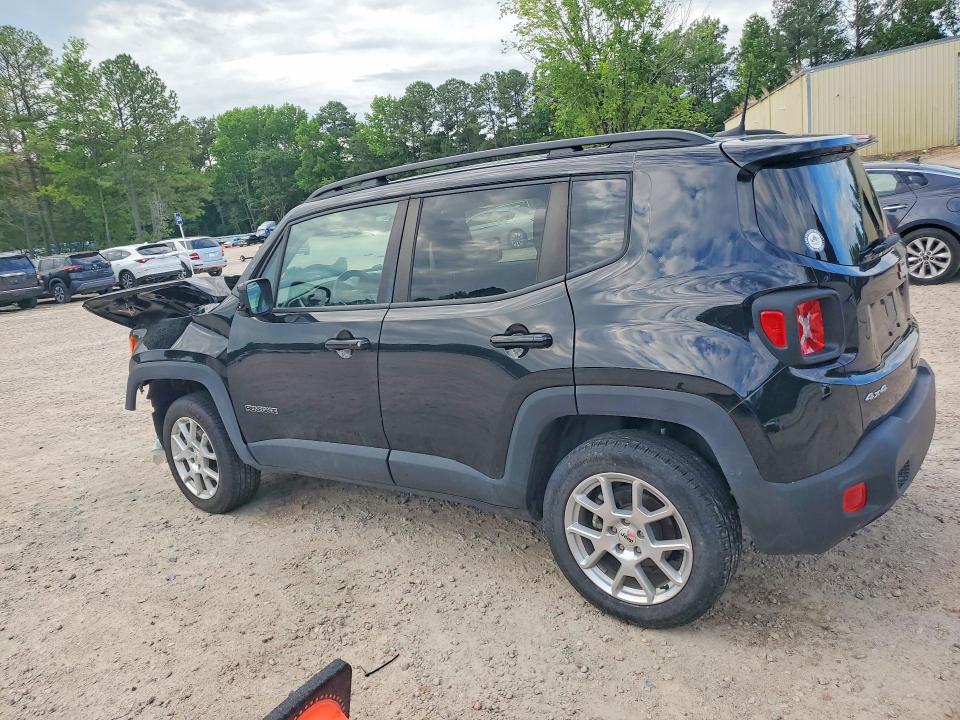2022 Jeep Renegade VIN ZACNJDB17NPN70494 COPART salvage auction — FRONT END, Nc - Salvage Certificate Of Title, sold $1,250 on 2026-08-14 (photo 2)